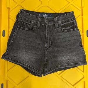 Hollister Women's Dark Gray Jean Shorts